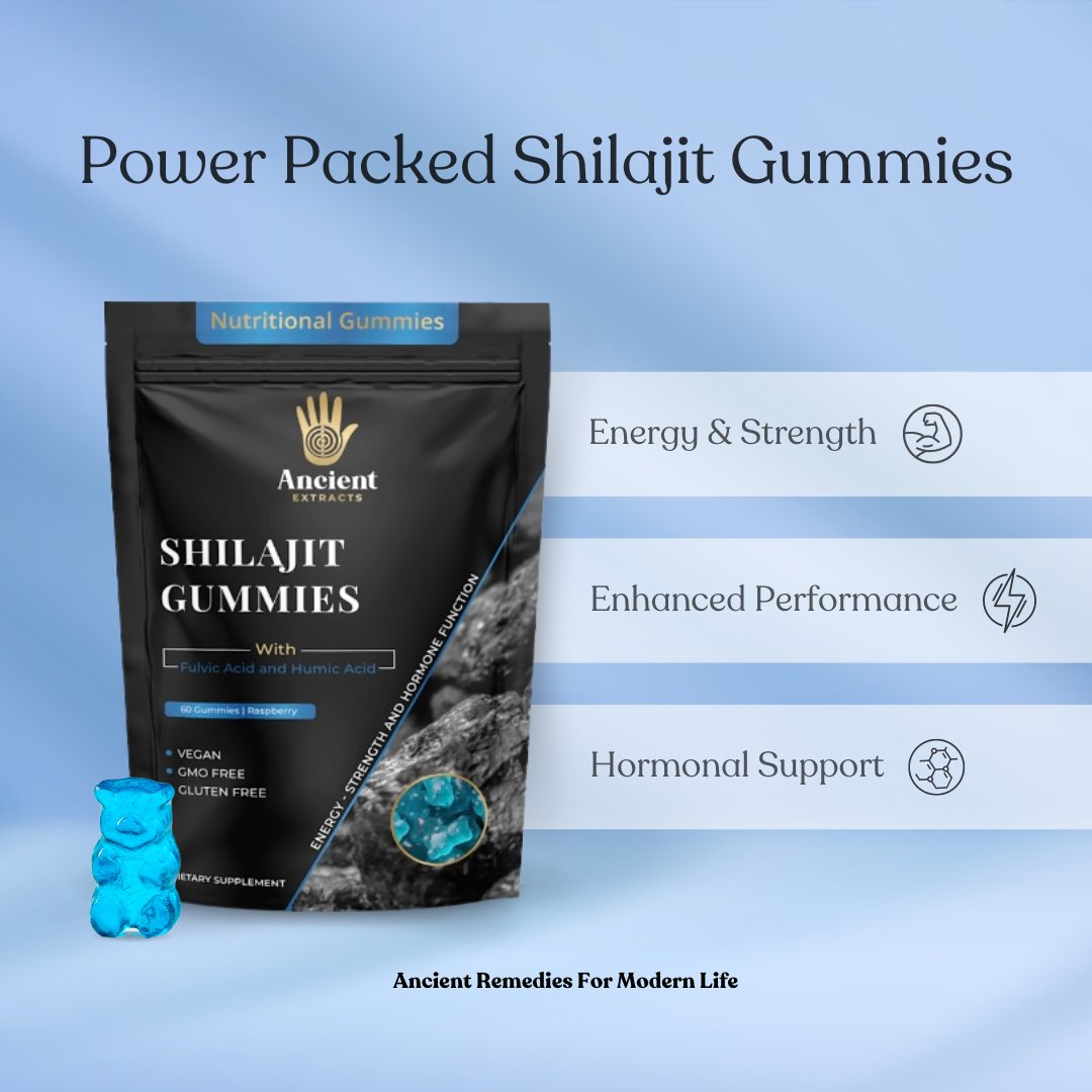 Adaptogènes – Bonbons Shilajit & Ashwagandha 🌿 - The Goat