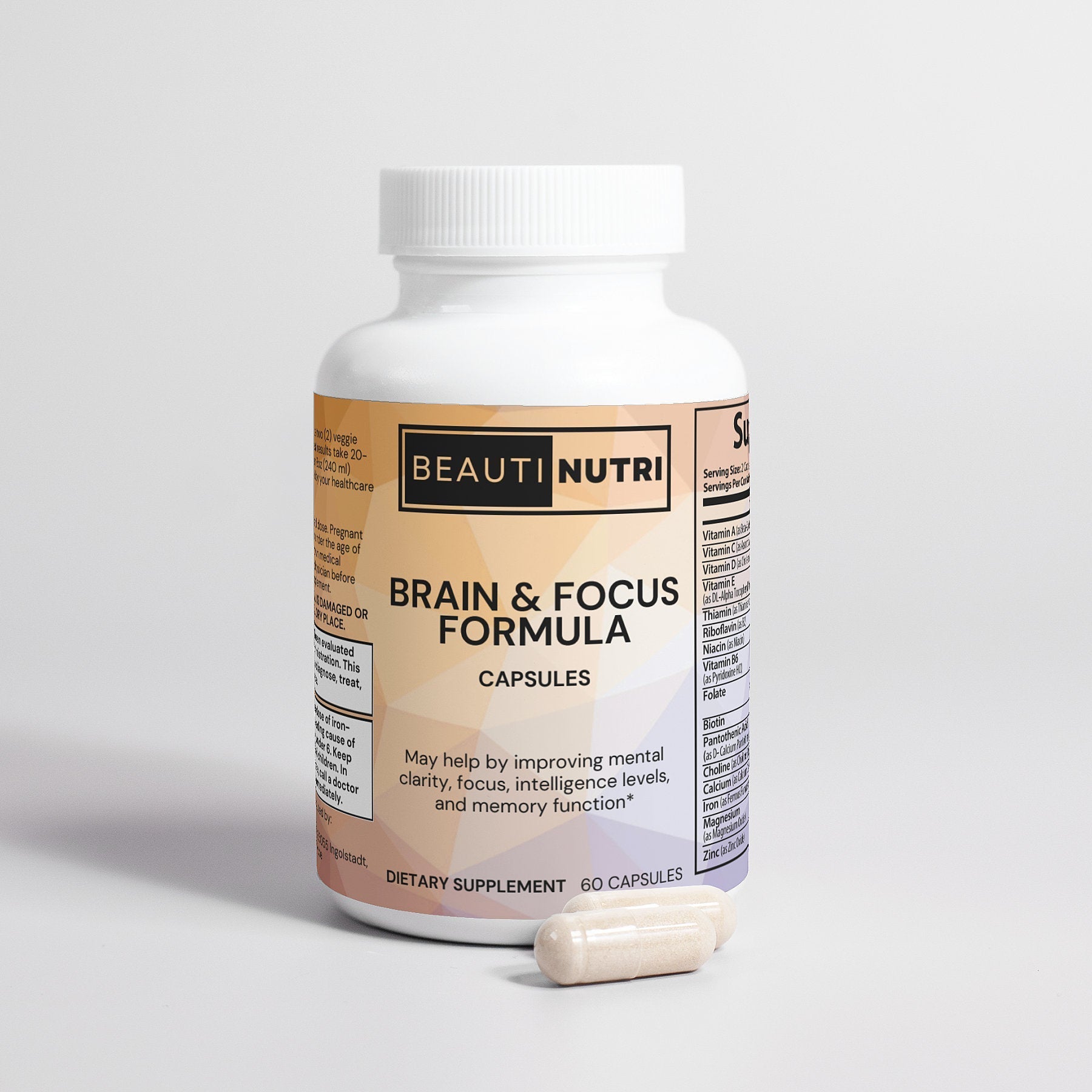 Brain & Focus Formula – Boostez Votre Cerveau et Concentrez - vous comme un GOAT - The Goat