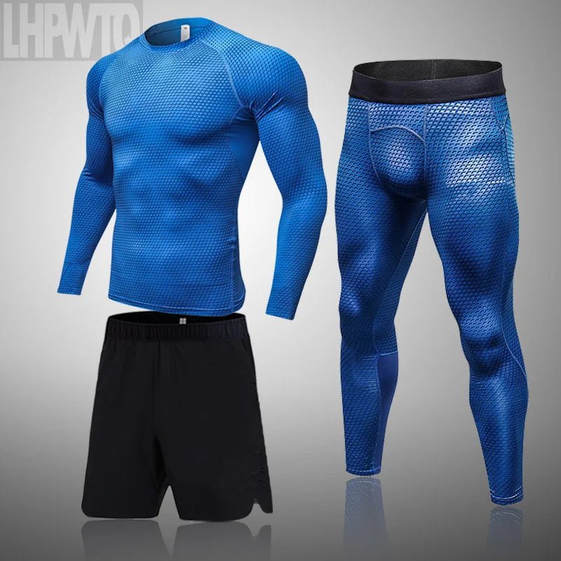 Ensemble Sport 3D Compression GOAT pour Hommes - The Goat