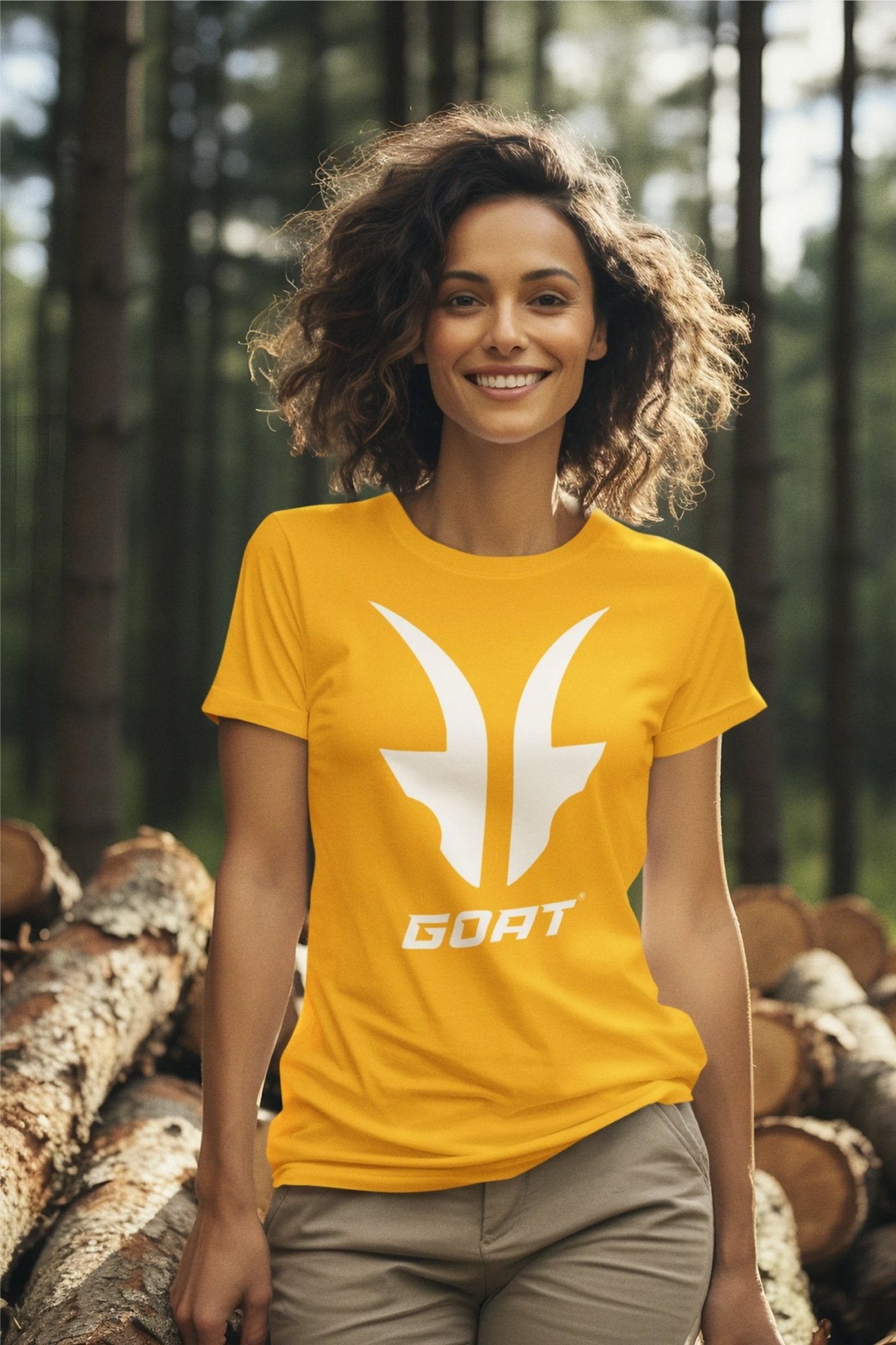 T-shirt Décontracté pour Femme - The Goat